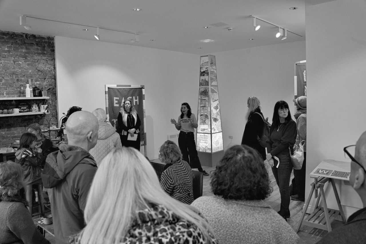 Exhibition Opening, Creative Spaces Burnley