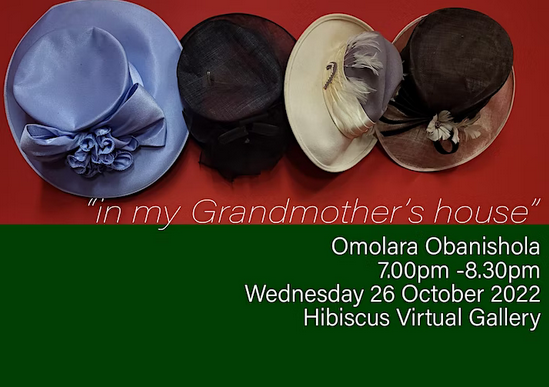 Banner for 'in my Grandmother's house' Omolara Obanishola