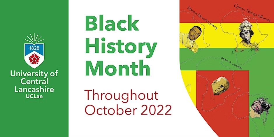 Black History Month Uclan Banner