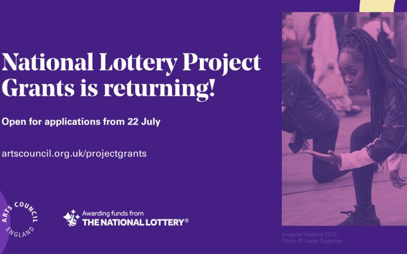 Arts Council National Lottery Project Grants Return 