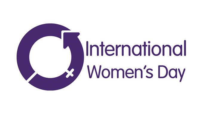 International Women's Day logo.