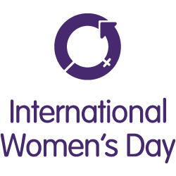 International Women's Day Logo White