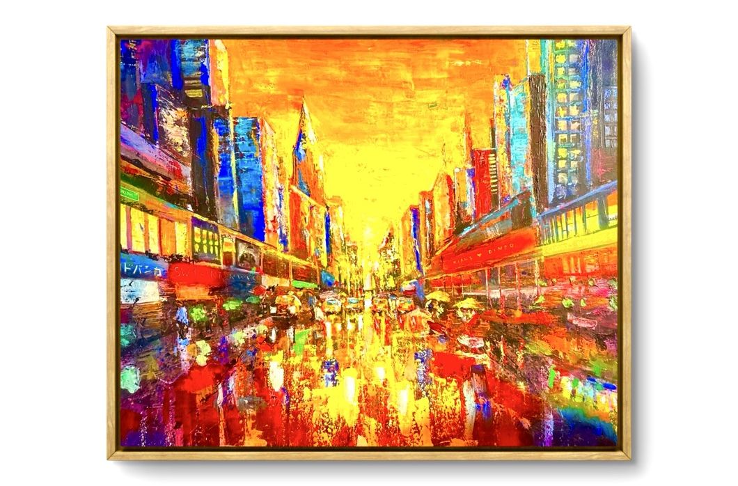 City landscape by Shailan Wynter