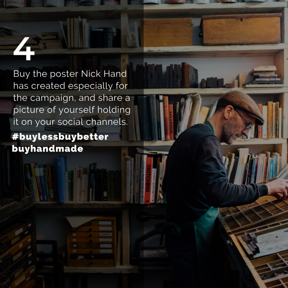 BuyLessBuyBetterBuy Handmade Campaign 4