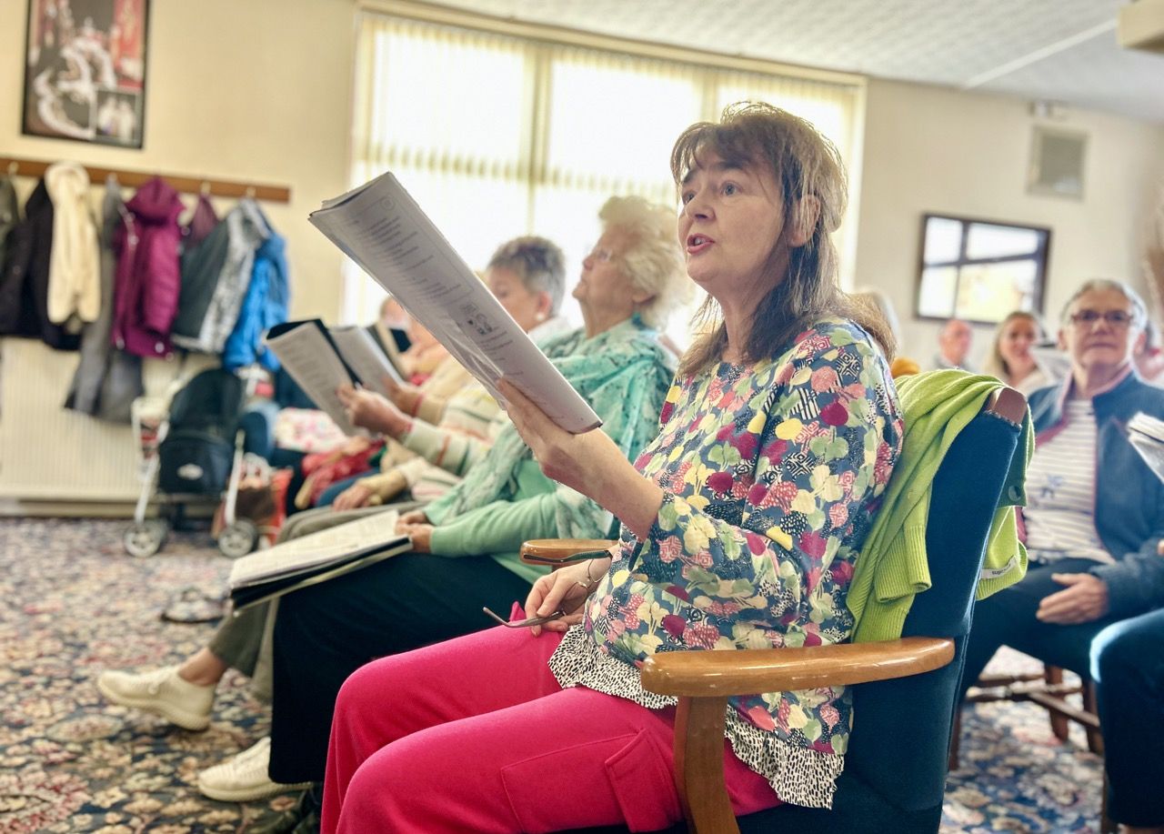 Connect Community Choir. Photo credit - Caroline Eccles