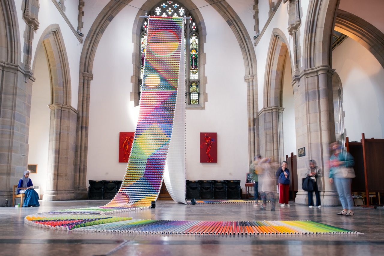 Breathing Colour- Margo Selby - Standfast - Barracks- 2024. Photography Jack Bolton