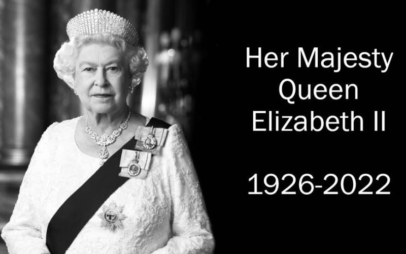 Statement upon the death of Her Majesty The Queen (1926-2022)