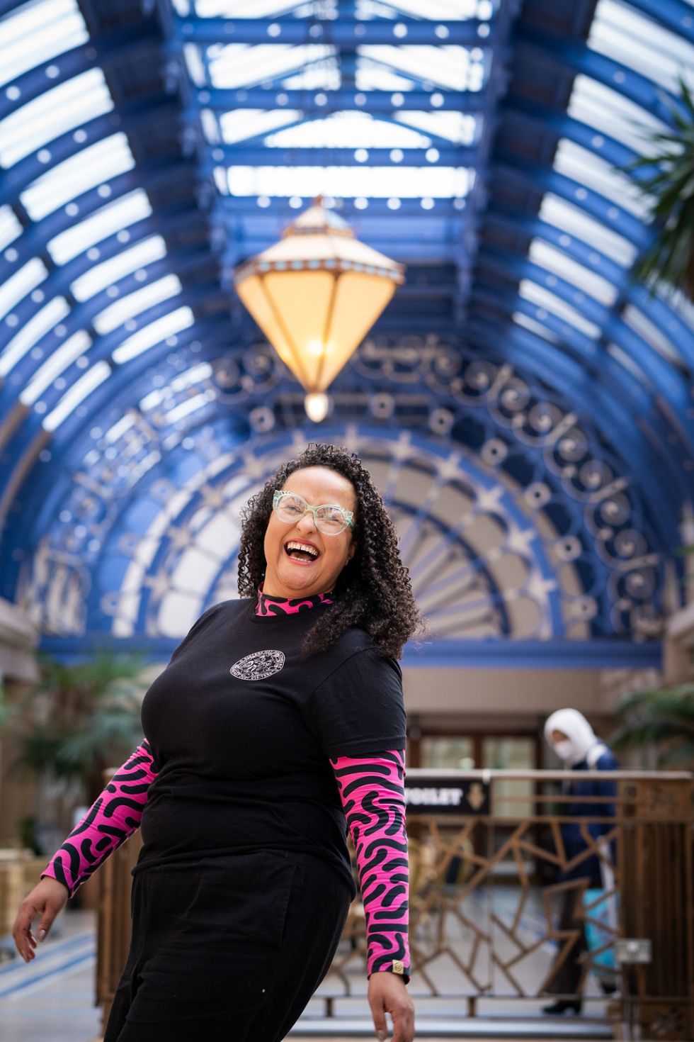Catherine Mugonyi at Winter Gardens, Front Shot. Image by Rachel Ovenden.
