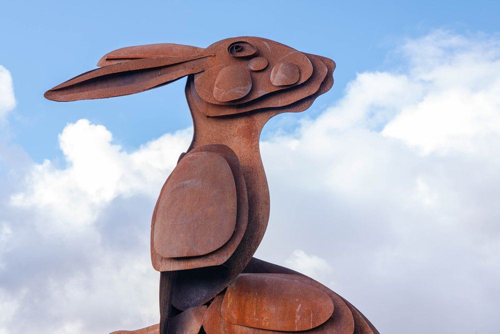 Bowland Hare: a story sculpture Halloween adventure