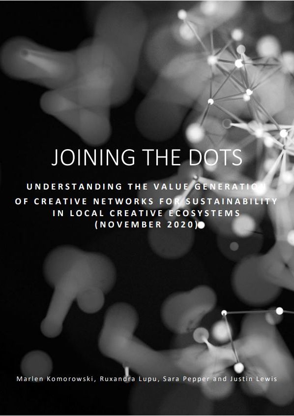 Joining the Dots—Understanding the Value Generation of Creative Networks for Sustainability in Local Creative Ecosystems (November 2021)